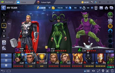 Guide De Création DÉquipe Marvel Future Fight Bluestacks