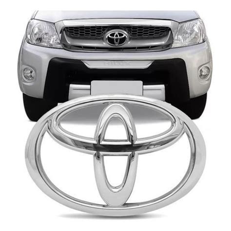 Emblema Logo Grade Toyota Hilux Srv 05 15 Cromado No Shoptime