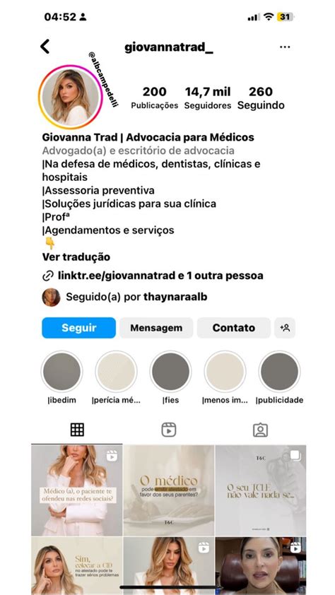 Inspiração de Bio para Instagram Profissional Bio para instagram