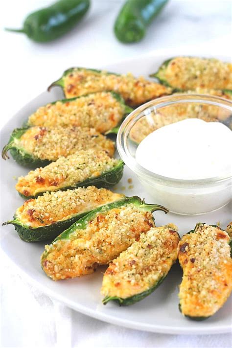 Homemade Air Fryer Jalapeño Poppers • Now Cook This