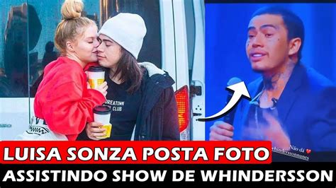 Lu Sa Sonza Posta V Deo Assistindo Show De Whindersson Nunes E