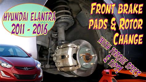 How To Change Brake Pads And Rotors Hyundai Elantra