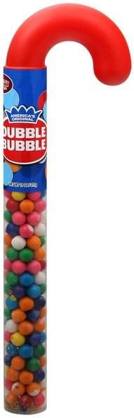 Four Star Bubble Gum Filled Assorted Flavors Candy Canes 53 Oz