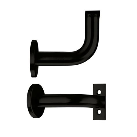 82mm Powder Coated Black Heavy Duty Handrail Bracket ZAS45 PCB