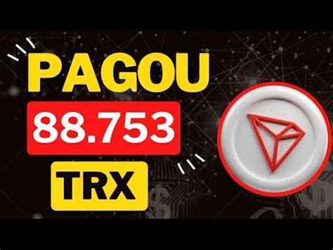 Nova Mineradora Trx Pagou Trx Na Hora Ganhe Comece Minerar