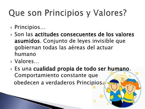 Principios Y Valores