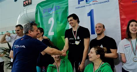 Nuoto Paralimpico Simone Barlaam E Antonio Fantin Protagonisti Ai