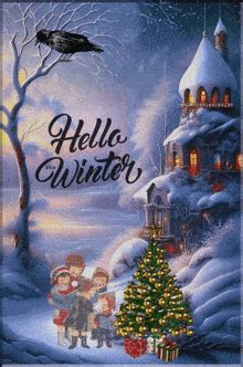 Hello Winter GIF - Hello winter - Discover & Share GIFs