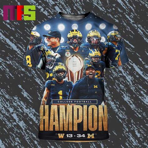 2024 College Football Playoff National Champions Michigan Wolverines