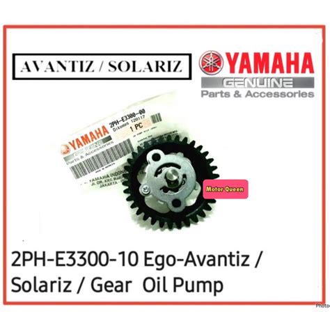 Yamaha Ego Solariz Avantiz Gear Hly Yamaha