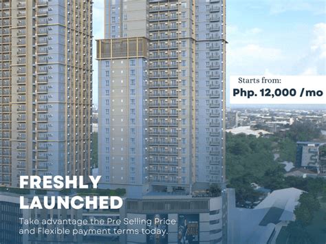 Vion West Tower By Megaworld Freshly Launched Residential Condo