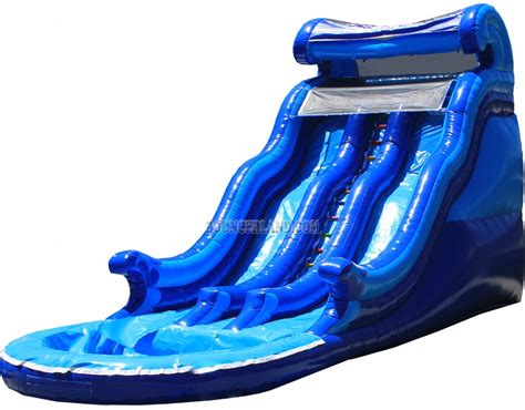 BouncerLand Commercial Inflatable Water Slide 2074