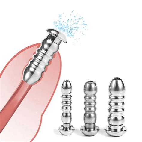 Male Stainless Steel Urethral Plug Urethral Dildo Sounding Penis