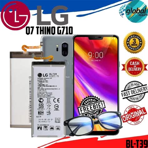 Lg Q Thinq G Battery Original Model Bl T Capacity Mah With