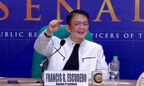 Escudero Mentioned Senate Presidency To Marcos In 2022