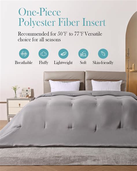 Topblan Oversized King Comforter X Lightweight Bedding Comforter