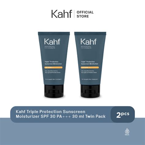 Jual Kahf Triple Protection Sunscreen Moisturizer Spf Pa Ml