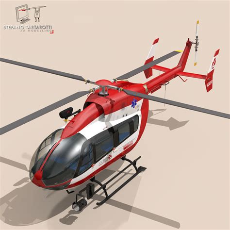 Ec Air Ambulance D Model Cgtrader