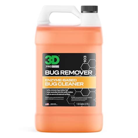 how to clean bugs off car