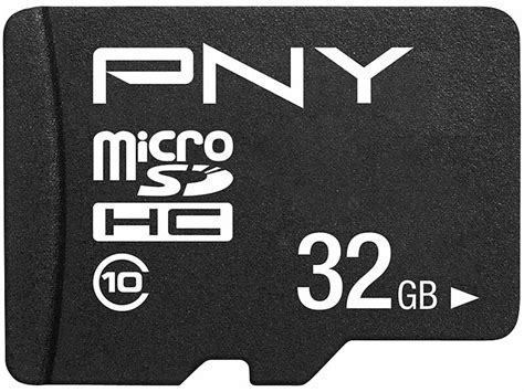 PNY Micro SDHC Speicherkarte Performance Plus MicroSD Mit 32 GB Und