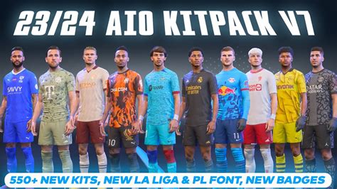 23 24 AIO Kits Mod For FIFA 23 V7 New Fonts Badges TU17 1 YouTube