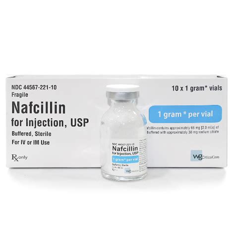 Nafcillin Sodium - Antibacterial drugs - AntiinfectiveMeds.com