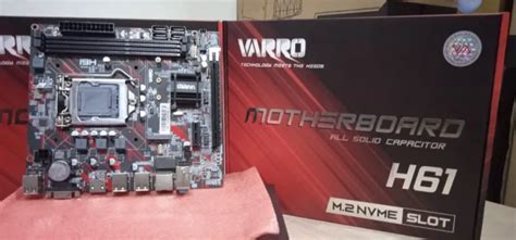 MOTHERBOARD VARRO H61 M 2 NVME SLOT LGA 1155 Lazada Indonesia