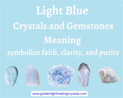 Light Blue Crystals And Stones Meaning Healing Properties Names