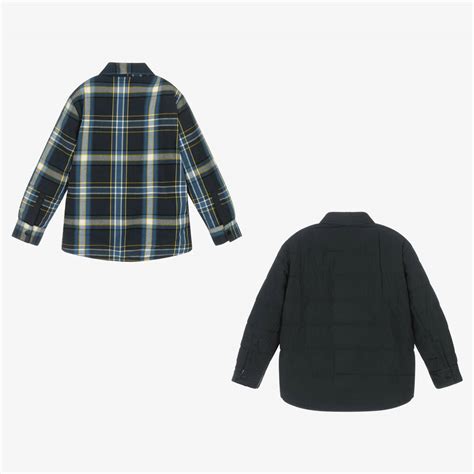 Mayoral Nukutavake - Boys Blue Reversible Jacket | Childrensalon