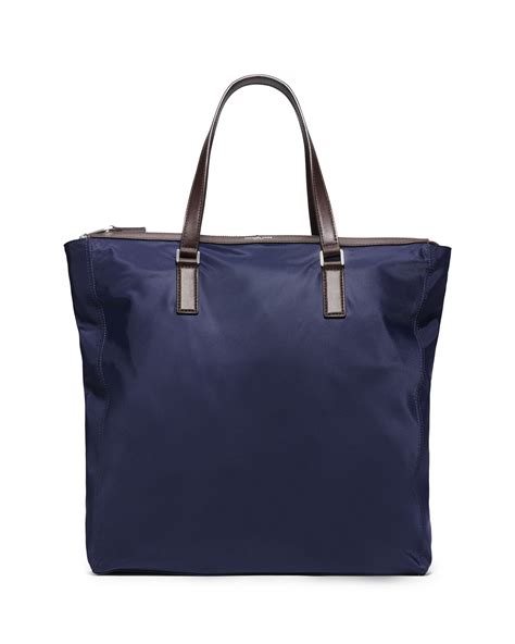 Lyst - Michael Kors Mens Large Zipper Tote Bag in Blue for Men