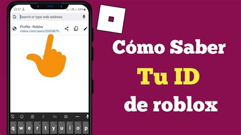 Como Sacar El Id De Tu Perfil De Roblox Cómo Saber Tu Id De Roblox