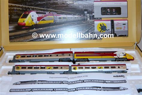 Marklin 37795 THALYS TINTIN Set Märklin For Sale Modellbahn Collectors