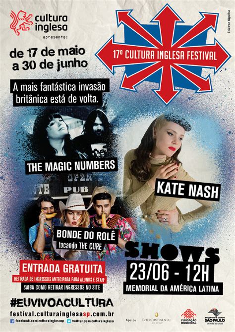 17º Cultura Inglesa Festival On Behance