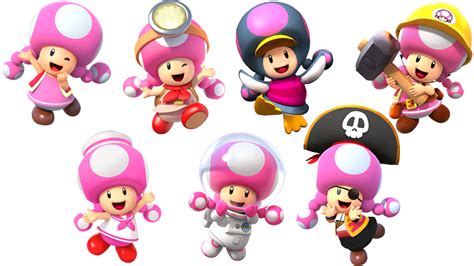 Toadette's Mario Kart Tour outfits by Ruensor on DeviantArt