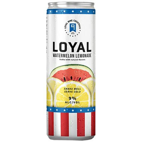 Loyal Cocktails • Watermelon Lemonade 4pk 12oz