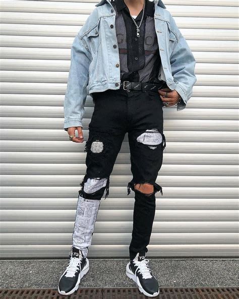 Edgy Mens Fashion Are Look Awesome Edgymensfashion Mens