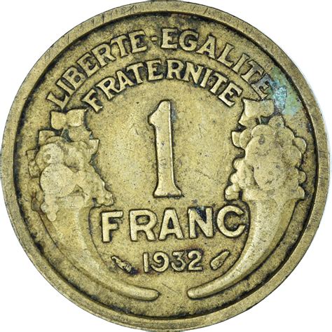 Coin France Franc European Coins