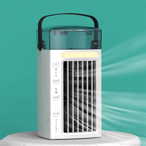 Skng Portable Usb Air Conditioner Usb Chargeable Personal Mini Air Conditioner With