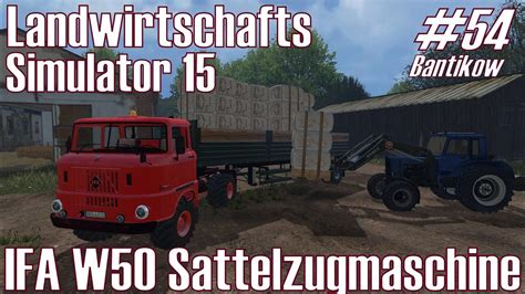 Ls15 I Bantikow 54 ★ Ifa W50 Sattelzugmaschine ★ Landwirtschafts