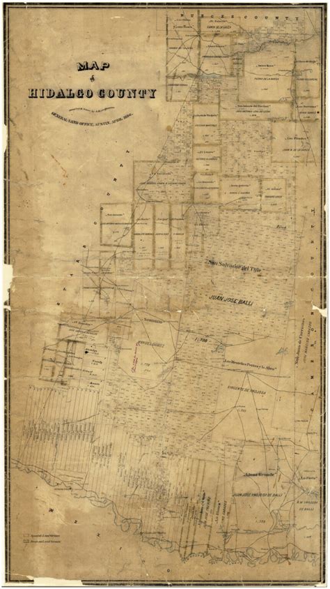 Map of Hidalgo County – Legacy of Texas