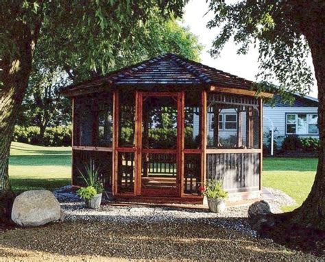 Octagon Gazebo Kits 8 Sided Diy Wedding Gazebos Cedarshed Canada