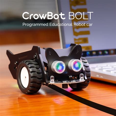 Crowbot Bolt Programmable Smart Robot Car Steam Robot Kit