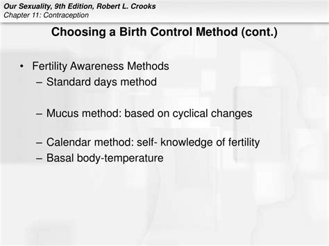 Ppt Chapter 11 Contraception Powerpoint Presentation Free Download