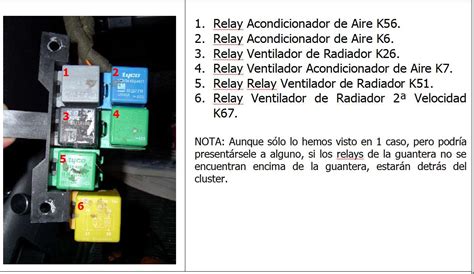 Fusibles Y Relays Electr Nica Club Corsa Ccv