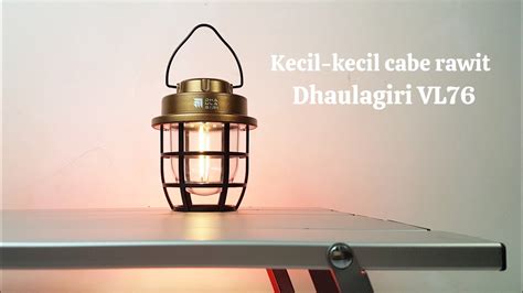 Lampu Lentera Camping Dhaulagiri Vintage Lamp Youtube