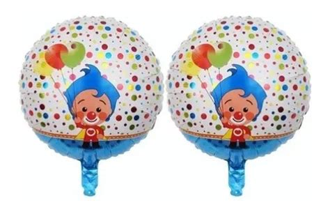 Set 5 De Globos Metálicos De Plim Plim en venta en García Nuevo León