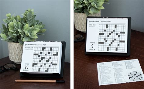 Usa Today Crossword Puzzles 2021 Day To Day Calendar Usa Today