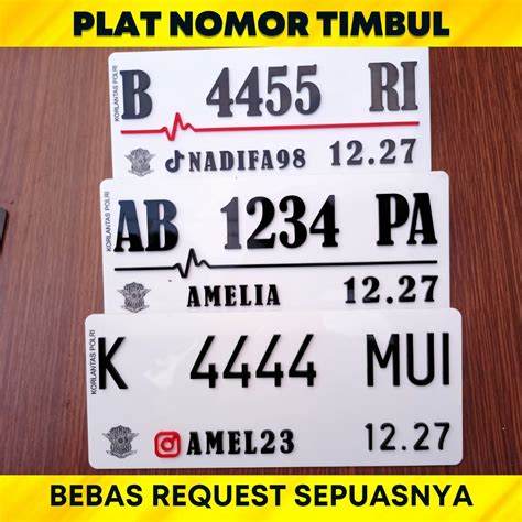 Plat Motor Baru Homecare24