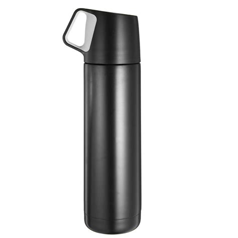 500ml 304 Stainless Steel Insulation Water Bottle With Plastic Lid Work