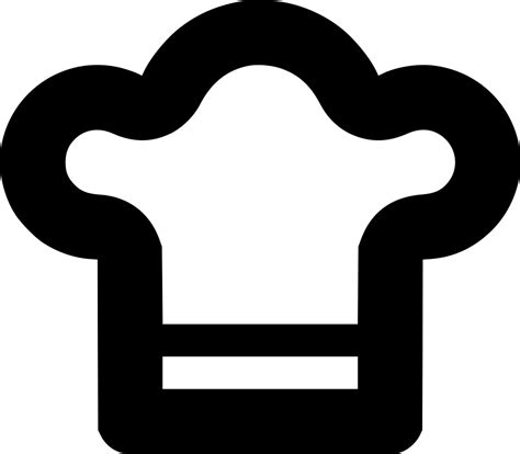 Cook Kitchen Chef Hat Restaurant Svg Png Cook Icon Transparent